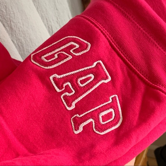 NWT Gap Logo Fleece Pants NWT Size Large Reg / Gap Pink Pants / Pink Soft Pants. - Picture 3 of 14